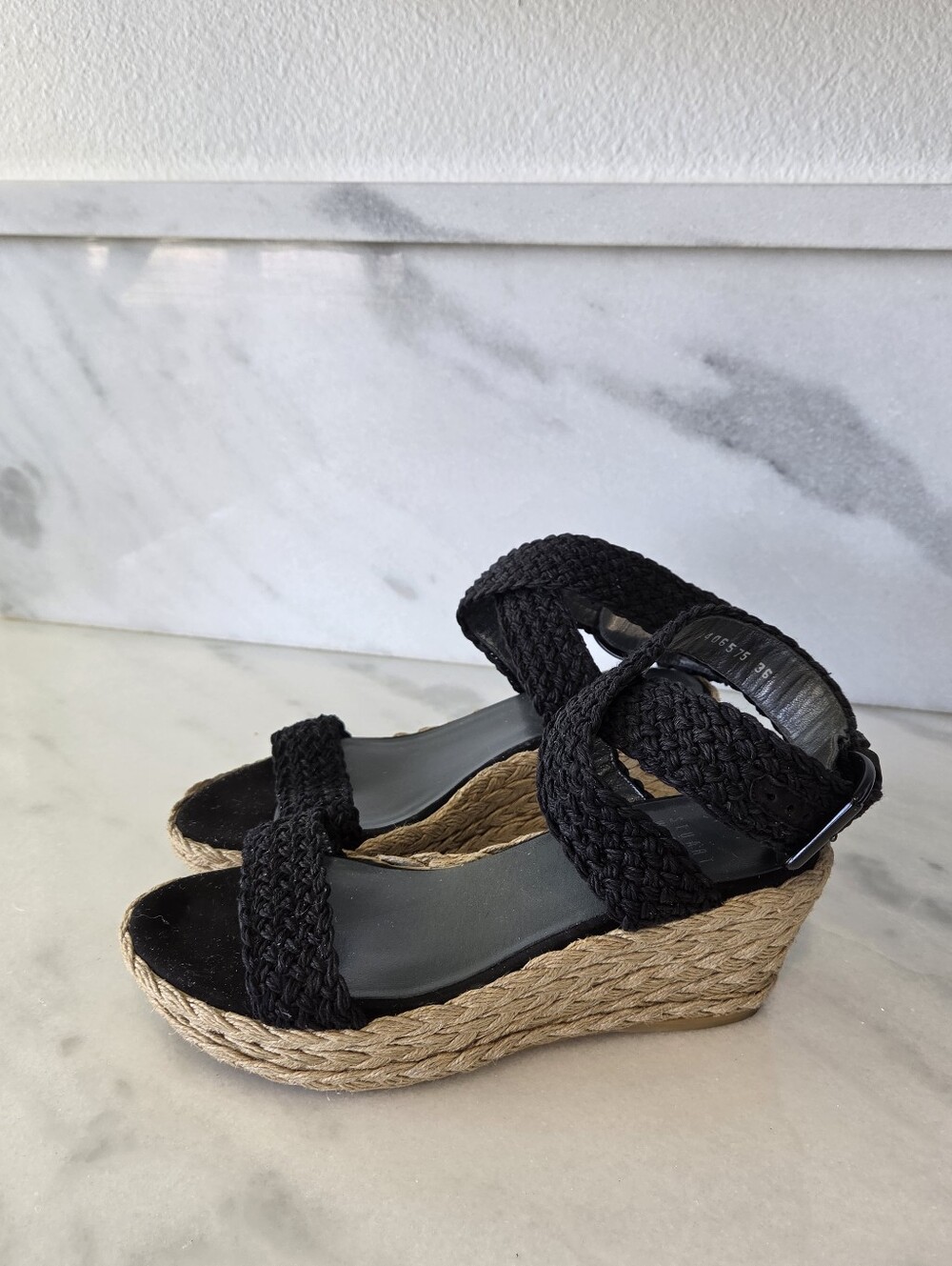 Stuart Weitzman Alex Wedge Espadrilles